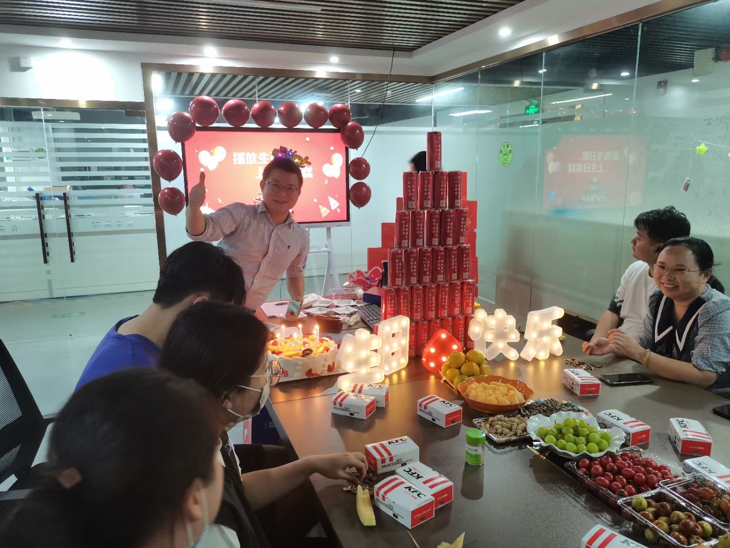 2023年百柔新材第三季度員工生日會 2023年百柔新材第三季度員工生日會